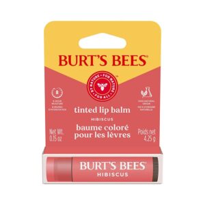 Burt's Bees Hibiscus Tinted Lip Balm 0.15 oz. blister box