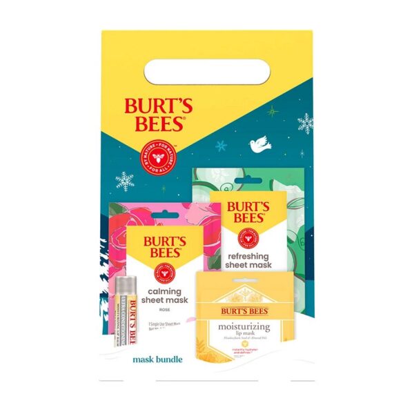 Burt's Bees Holiday Mask Bundle Gift Set