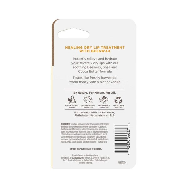 Burt's Bees Honey Rescue Lip Relief 0.35 oz. - Image 2