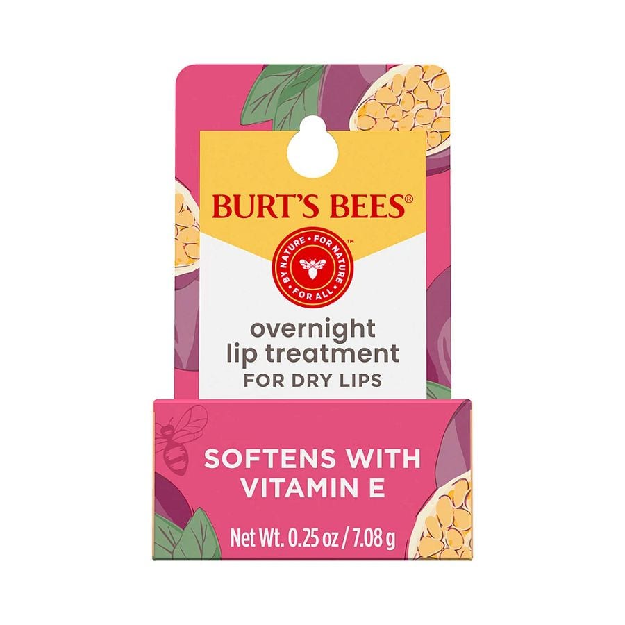 Burt's Bees Passionfruit & Chamomile Overnight Lip Treatment 0.25 oz.