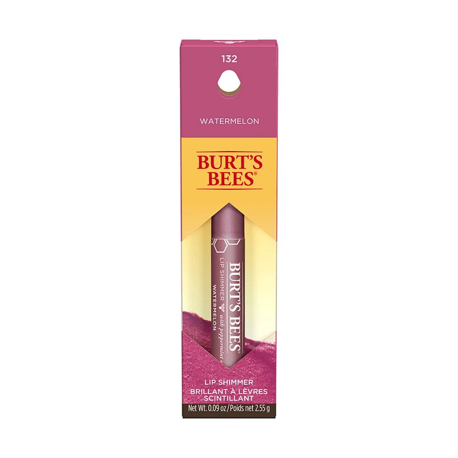 Burt's Bees Watermelon Lip Shimmer 0.09 oz. blister box