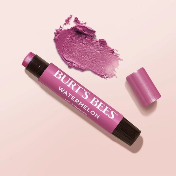 Burt's Bees Watermelon Lip Shimmer 0.09 oz. blister box - Image 3