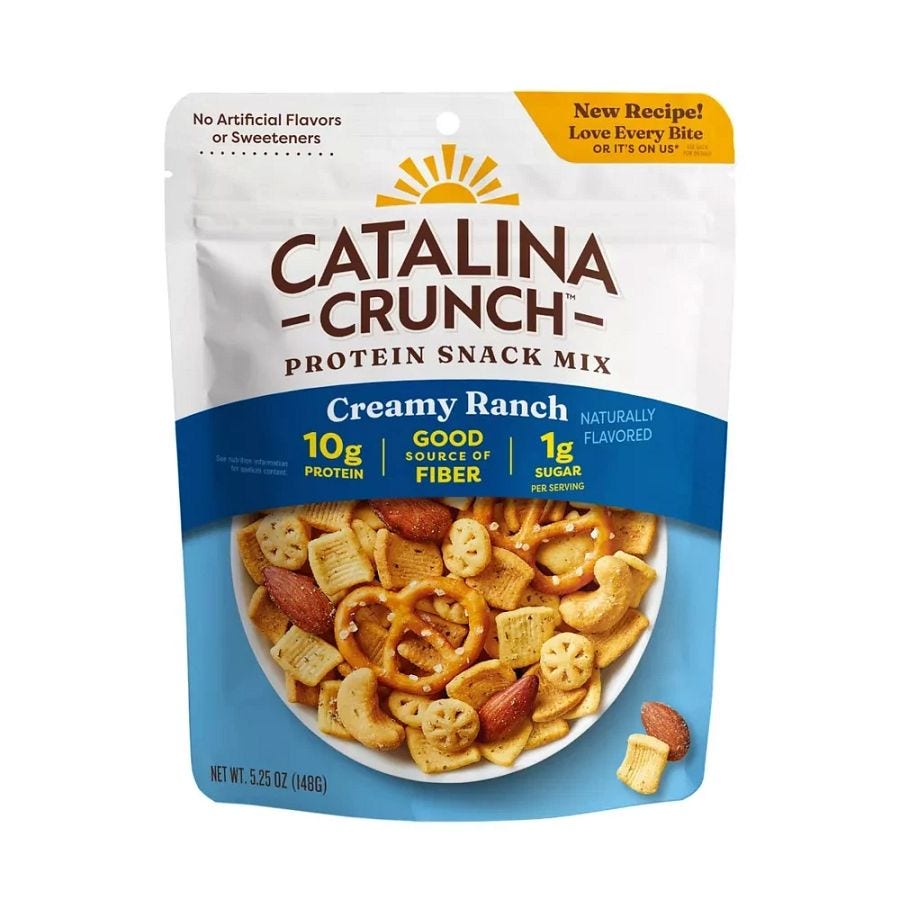 Catalina Crunch Creamy Ranch Protein Snack Mix 5.25 oz.