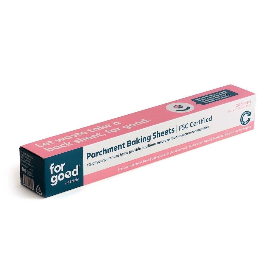 For Good Parchment Paper 1/2 sheets 24 count