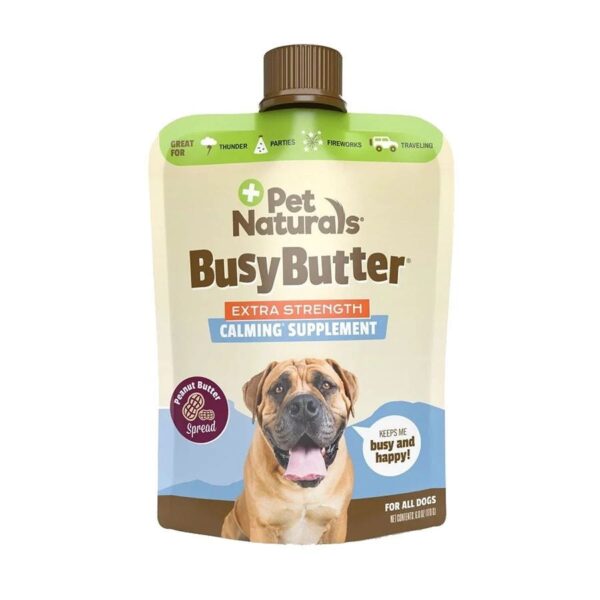 Pet Naturals Dog Peanut Butter Busy Butters Extra Strength 6 oz.