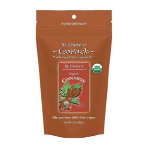 St. Claire's Organics Cinnamon Herbal Pastilles Eco-Pack 3 oz. bag
