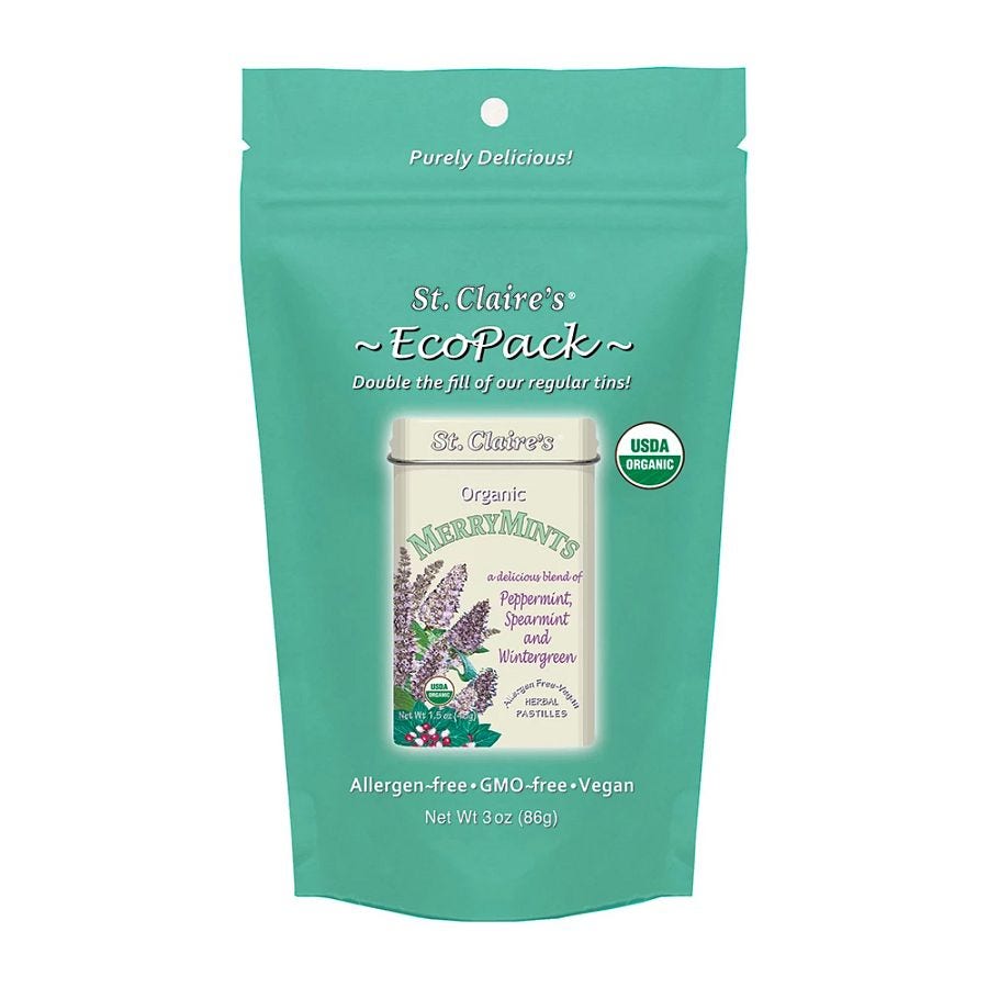 St. Claire's Organics MerryMints Eco-Pack 3 oz. bag