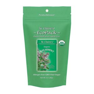 St. Claire's Organics Spearmint Eco-Pack 3 oz. bag