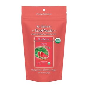 St. Claire's Organics Watermelon Fruit Tarts Eco-Pack 3 oz. bag