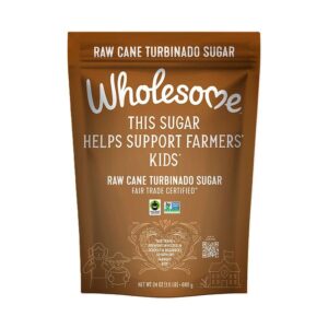 Wholesome Sweeteners Sugar Raw Cane Sugar 24 oz.