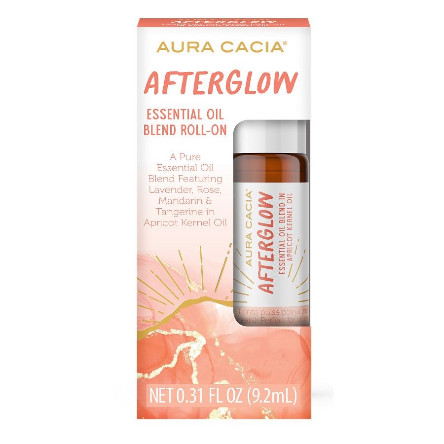 Aura Cacia Afterglow Elevated Body Roll-on, 0.31 Fl. Oz.
