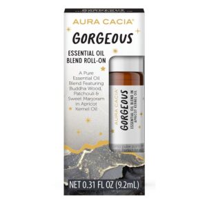 Aura Cacia Gorgeous Elevated Body Roll-on, 0.31 Fl. Oz.