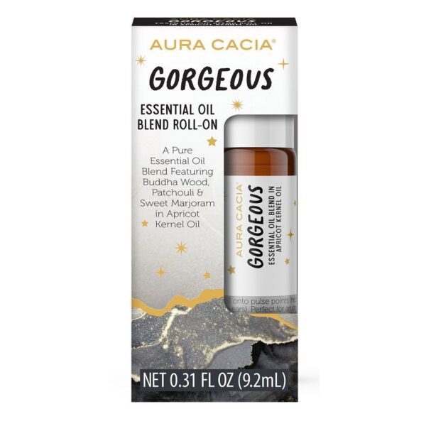 Aura Cacia Gorgeous Elevated Body Roll-on, 0.31 Fl. Oz.