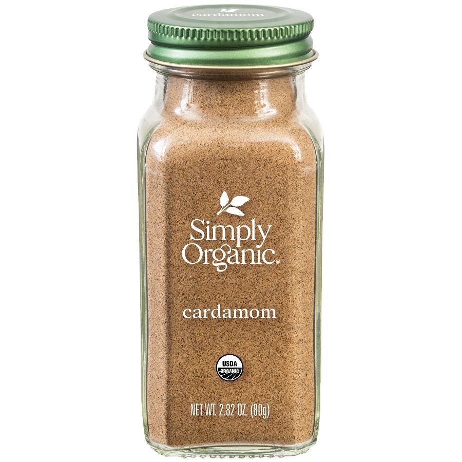 Simply Organic Cardamom Ground 2.82 oz.