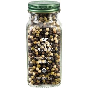 Simply Organic Peppercorn Medley 2.93 oz.