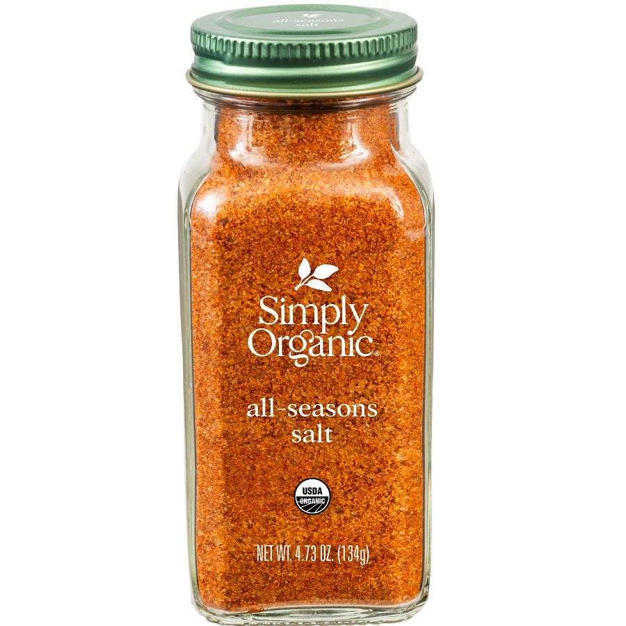 Simply Organic All-Seasons Salt 4.73 oz.
