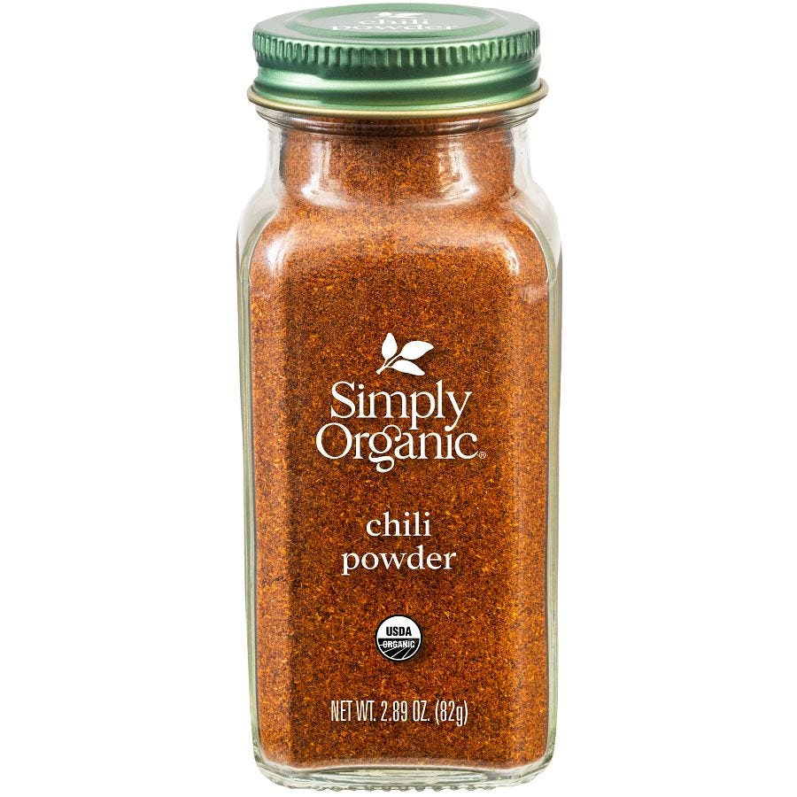 Simply Organic Chili Powder 2.89 oz.