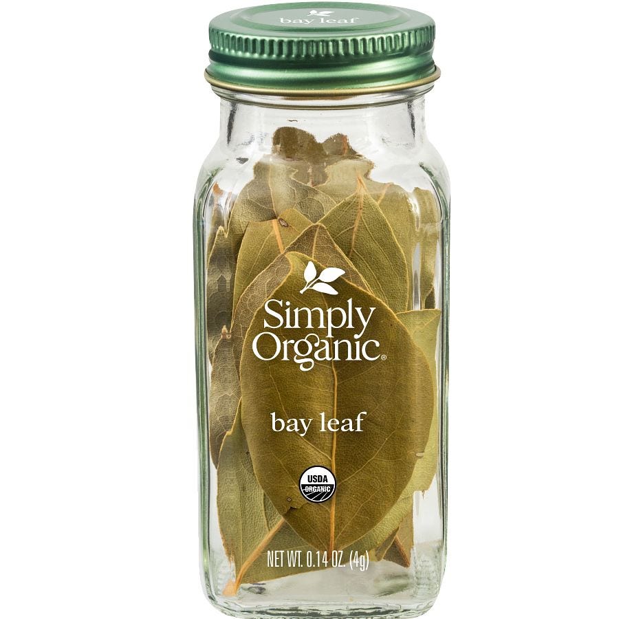 Simply Organic Bay Leaf 0.14 oz.