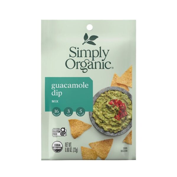 Simply Organic Guacamole Dip Mix 0.8 oz.