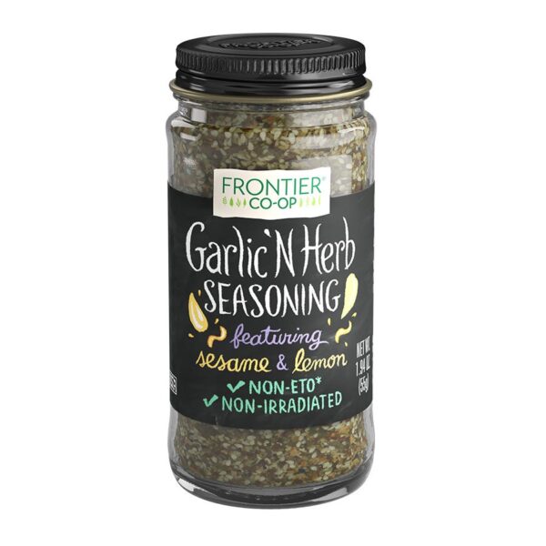 Frontier Co-op Garlic 'N Herb Seasoning Blend 1.94 oz.
