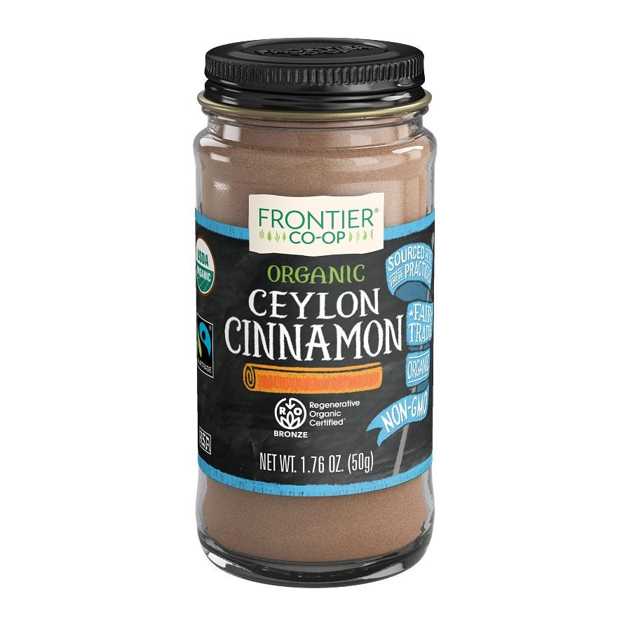 Frontier Co-op Ceylon Cinnamon, Ground, Organic, Fair Trade Certified 1.76 oz.
