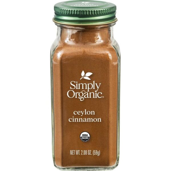 Simply Organic Ceylon Cinnamon Ground 2.08 oz.