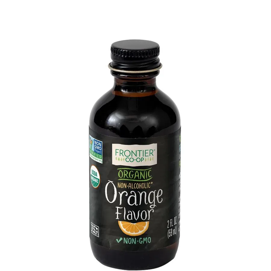 Frontier Co-op Organic Orange Flavor 2 fl. oz.
