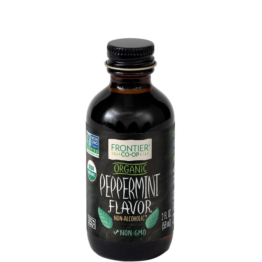 Frontier Co-op Organic Peppermint Flavor 2 fl. oz.