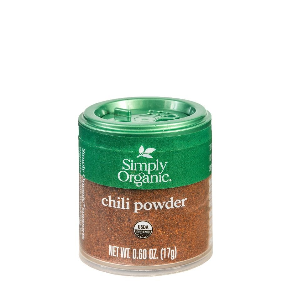 Simply Organic Chili Powder 0.60 oz.