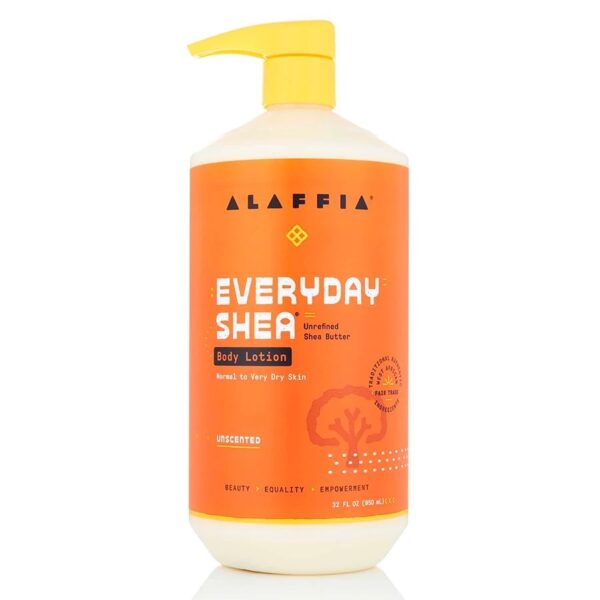 Alaffia Everyday Shea Unscented Body Lotion 32 fl oz