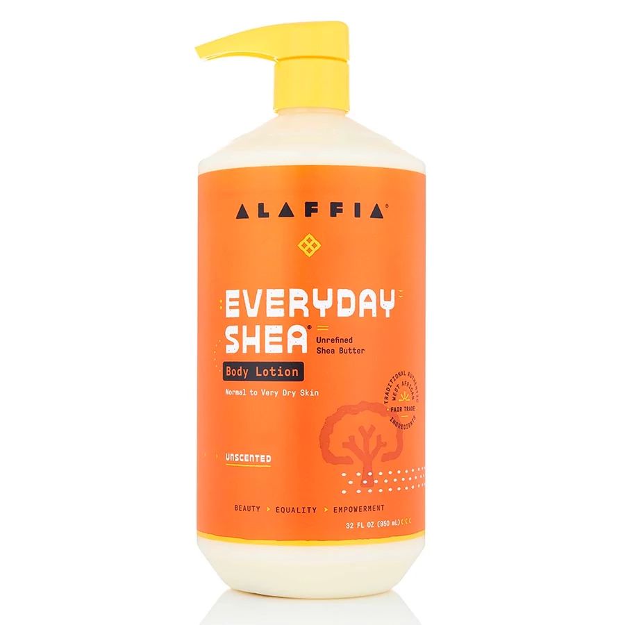 Alaffia Everyday Shea Unscented Body Lotion 32 fl oz