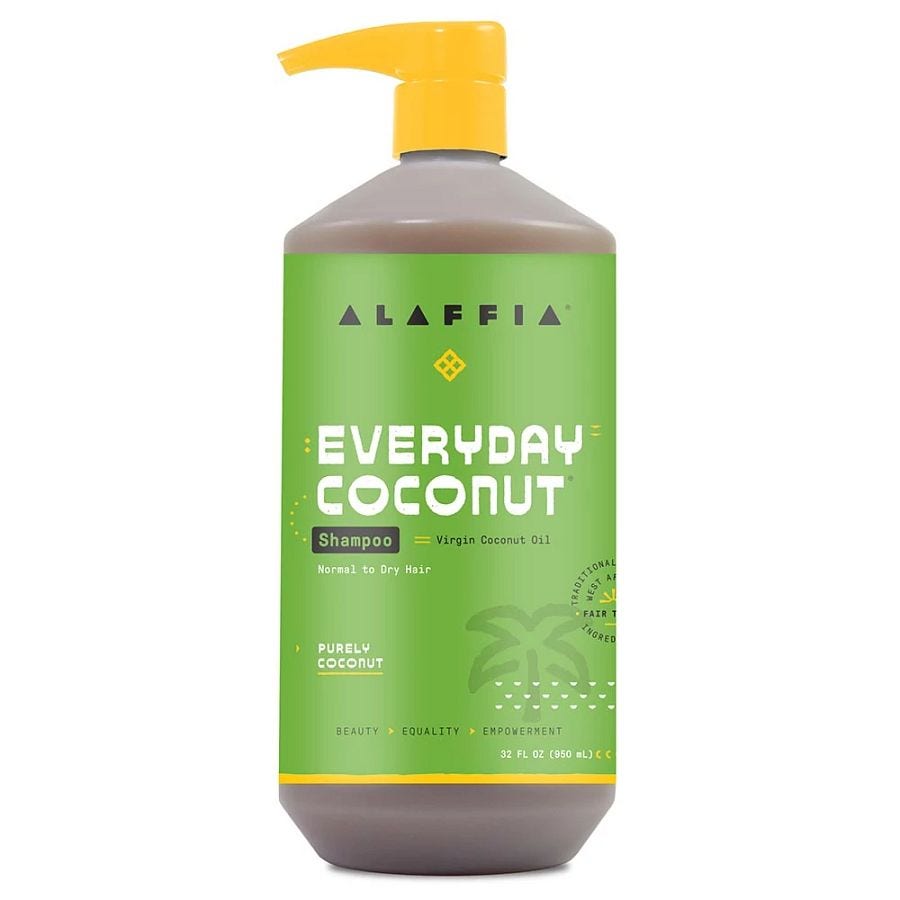 Alaffia Coconut Shampoo, Purely Coconut 32 fl. oz.