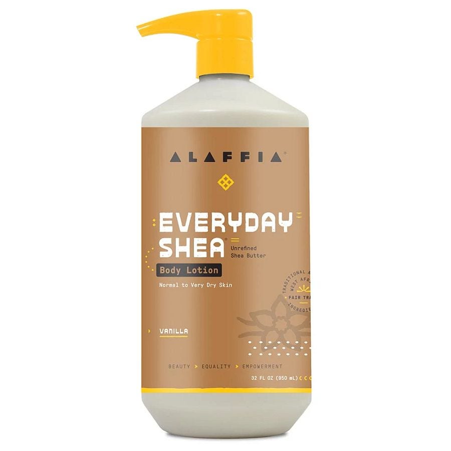 Alaffia Shea Body Lotion, Vanilla 32 fl. oz.