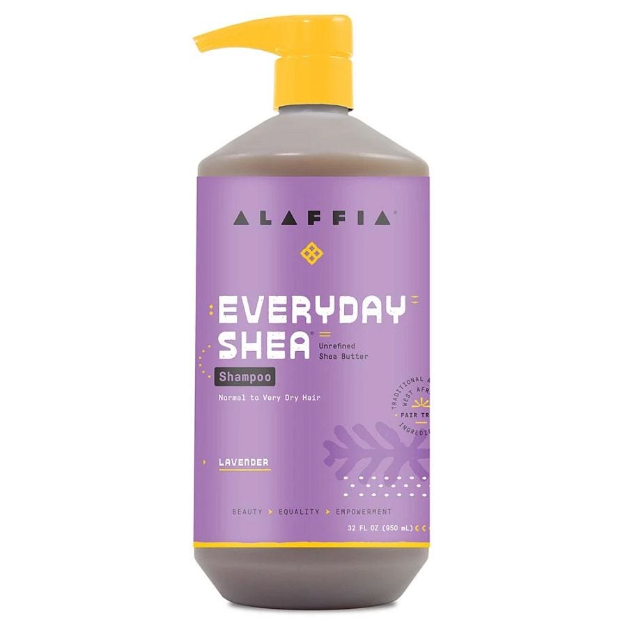 Alaffia Shea Shampoo, Lavender 32 fl. oz.