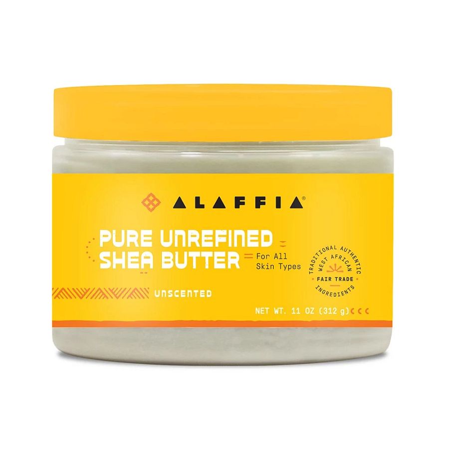 Alaffia Shea Butter, Unscented 11 oz.