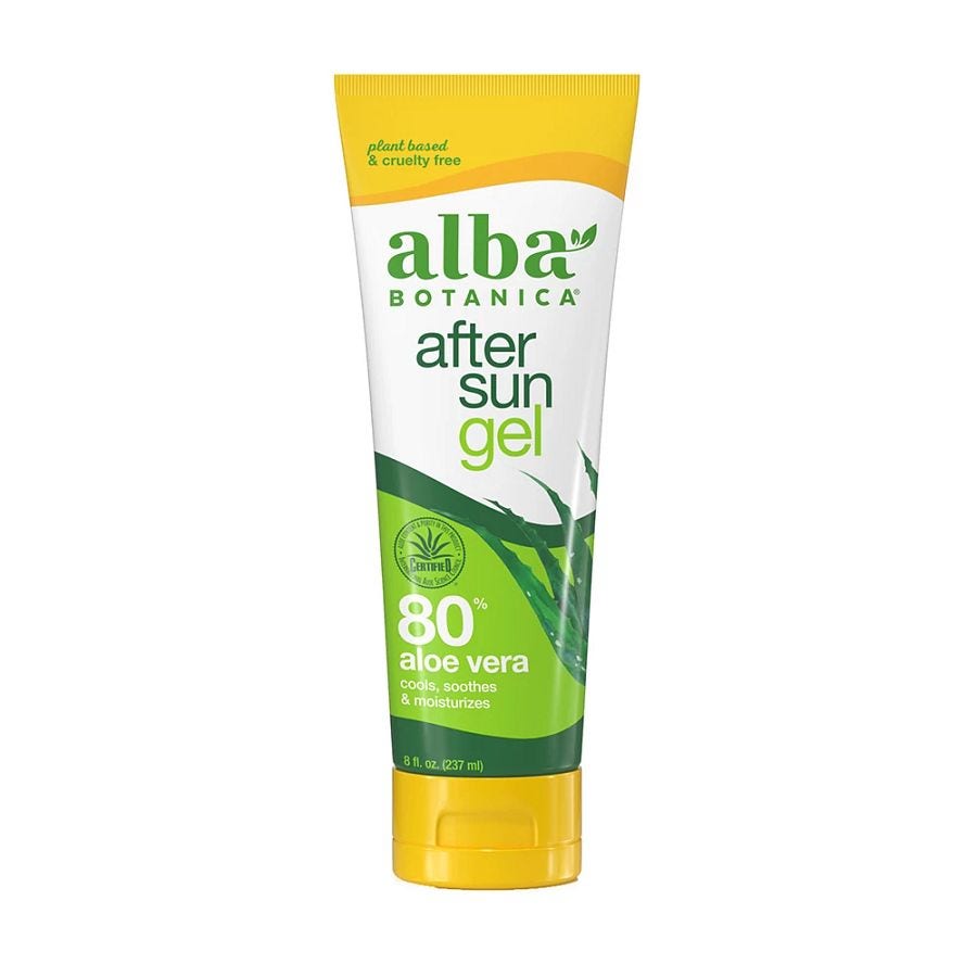 Alba Botanica Gel Aloe Vera After Sun 98%, 8 oz