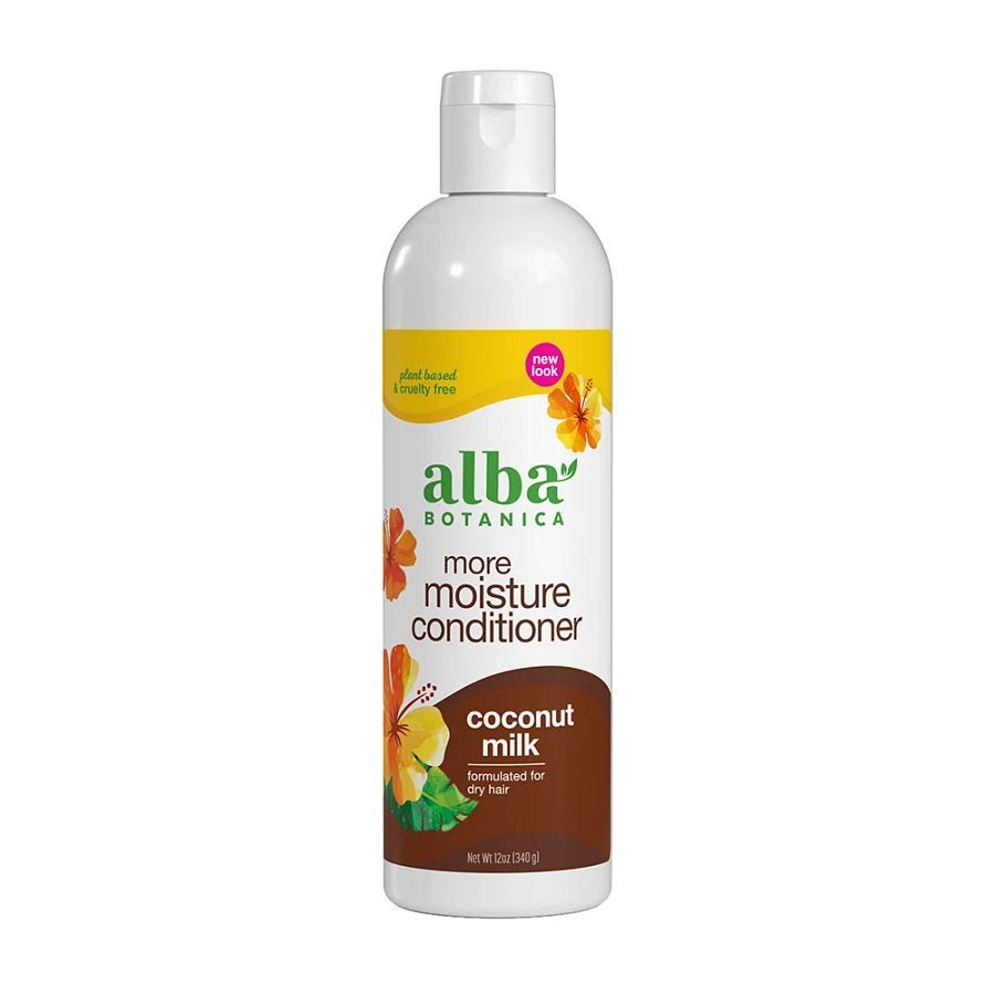 Alba Botanica Natural Hawaiian Conditioner Drink It up Coconut Milk, 12 oz