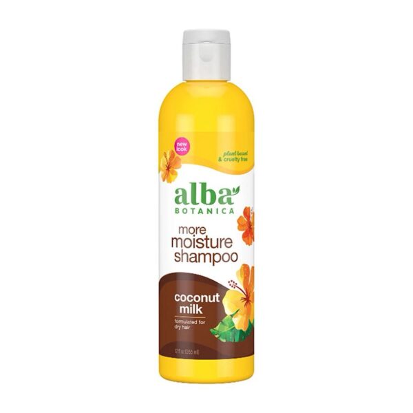 Alba Botanica Drink it Up Coconut Milk Shampoo, 12 oz