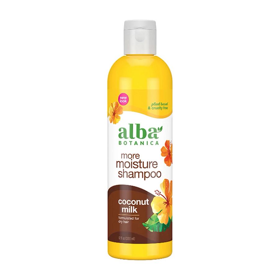 Alba Botanica Drink it Up Coconut Milk Shampoo, 12 oz