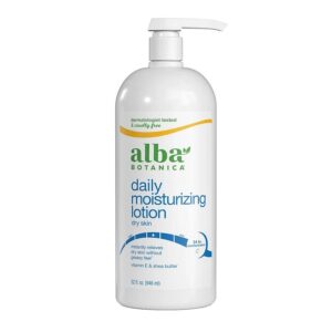 Alba Botanica Very Emollient Body Lotion Maximum Dry Skin Formula, 32 oz