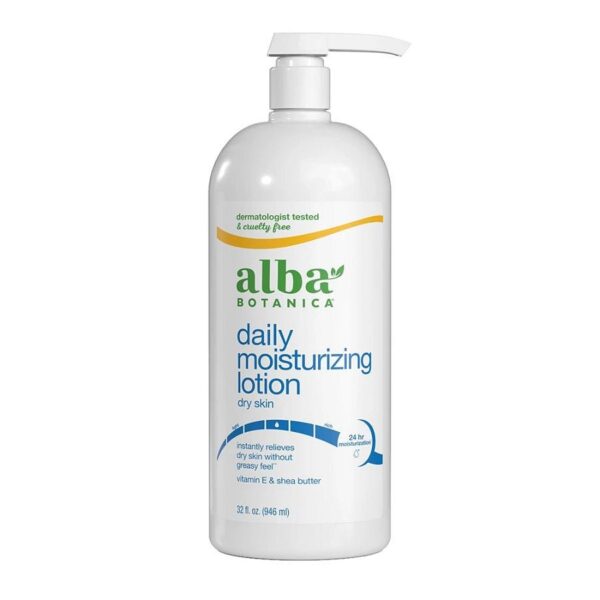 Alba Botanica Very Emollient Body Lotion Maximum Dry Skin Formula, 32 oz