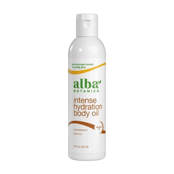 Alba Botanica Hawaiian Body Oil Kukui Nut, 8.5 oz