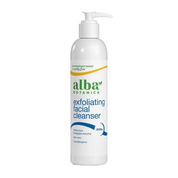 Alba Botanica Hawaiian Facial Cleanser Pineapple Enzyme, 8 oz