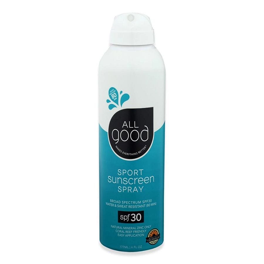 All Good Mineral Sunscreens SPF 30 Sport Mineral Sunscreen Spray 6 oz.