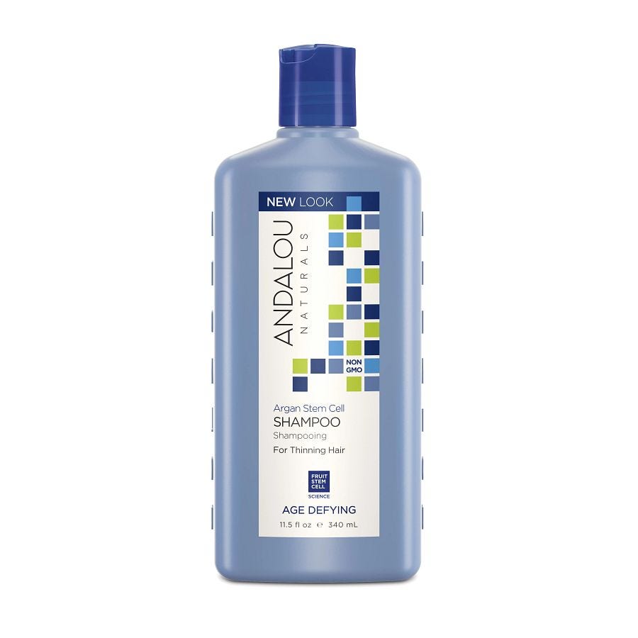 Andalou Naturals Age Defying Shampoo with Argan Stem Cells, 11.5 oz