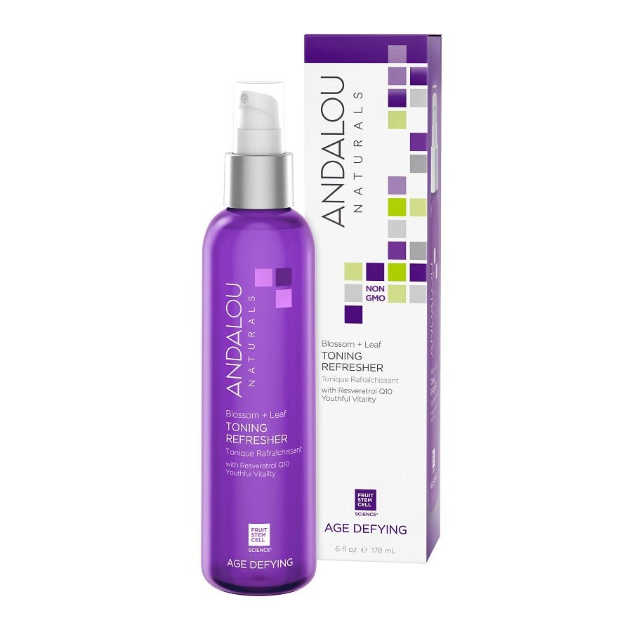 Andalou Naturals Blossom + Leaf Toning Refresher Age Defying, 6 oz