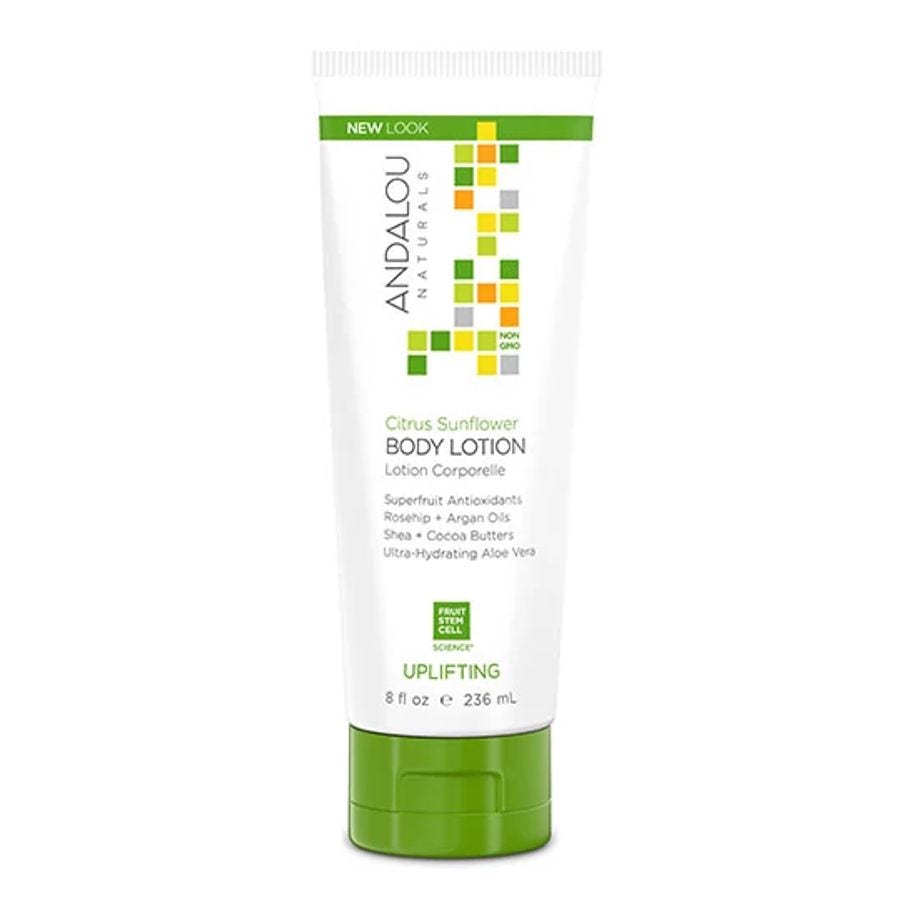 Andalou Naturals Uplifting Body Lotion Citrus Sunflower, 8 oz
