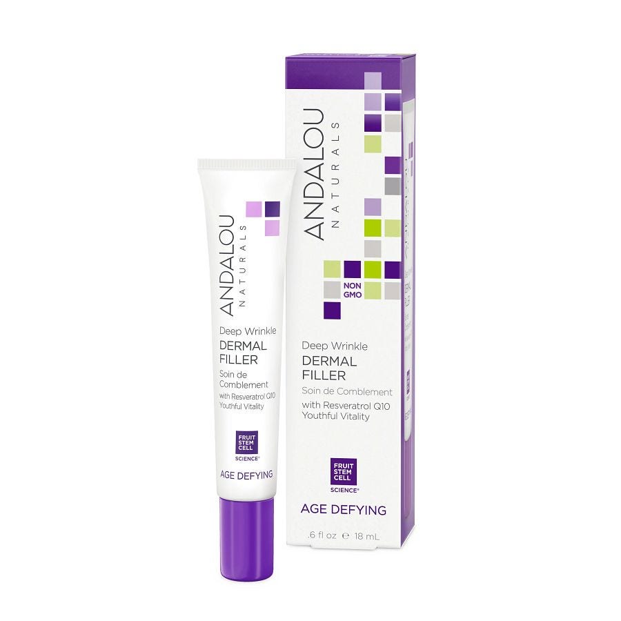 Andalou Naturals Deep Wrinkle Dermal Filler Age Defying, 0.6 Oz