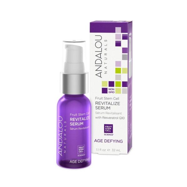 Andalou Naturals Fruit Stem Cell Revitalize Serum , 1.1 Oz