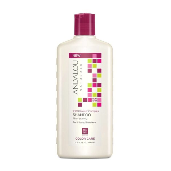 Andalou Naturals 1000 Roses Complex Color Care Shampoo, 11.5 oz